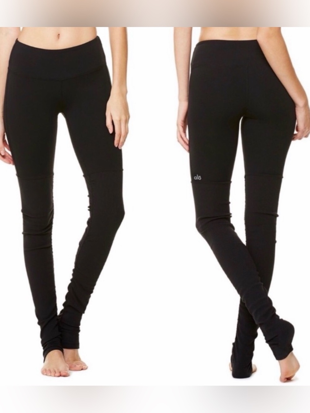 ALO Yoga Goddess Black High-Waist Leggings